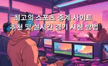 스포츠 중계 사이트