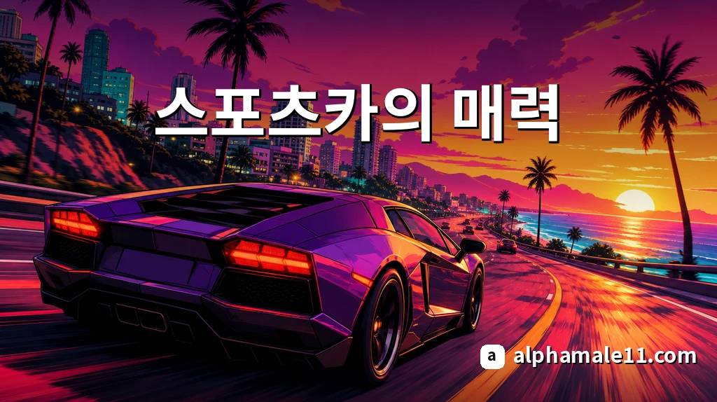 스포츠카의 매력