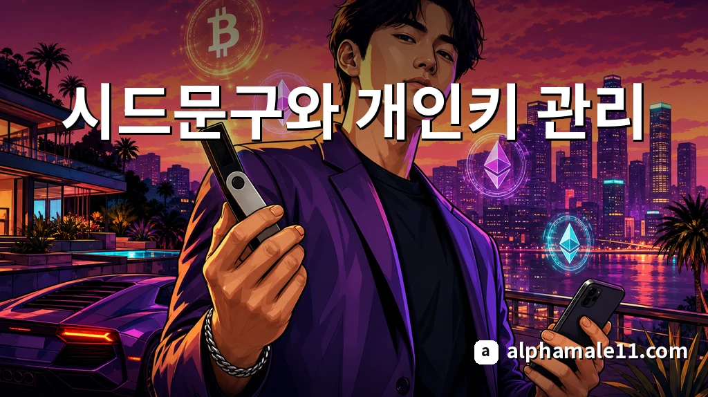 시드문구와 개인키 관리