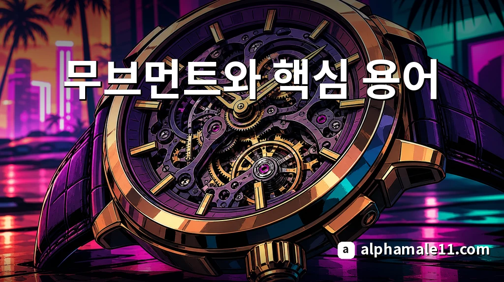무브먼트와 용어