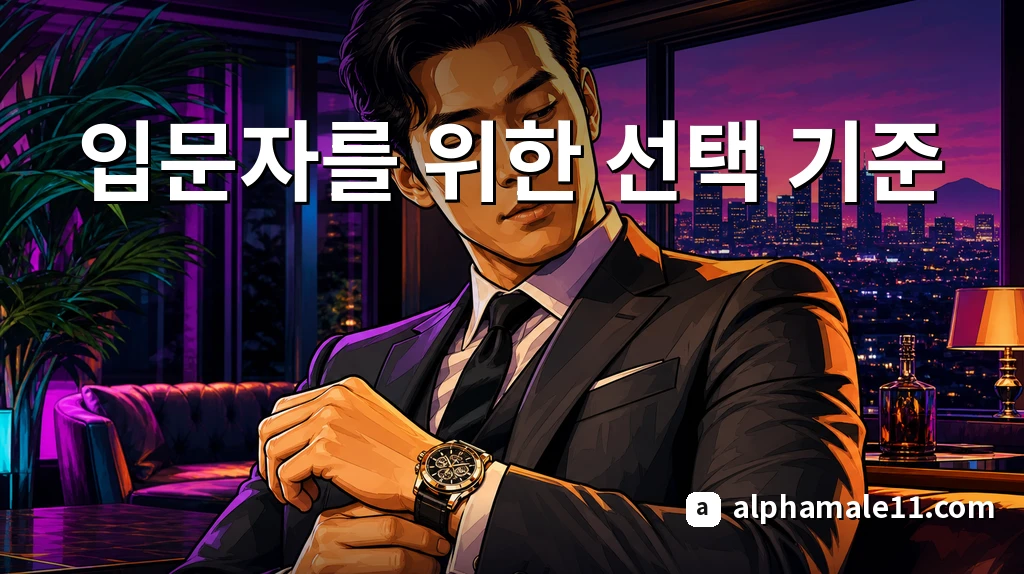 입문자 선택 기준