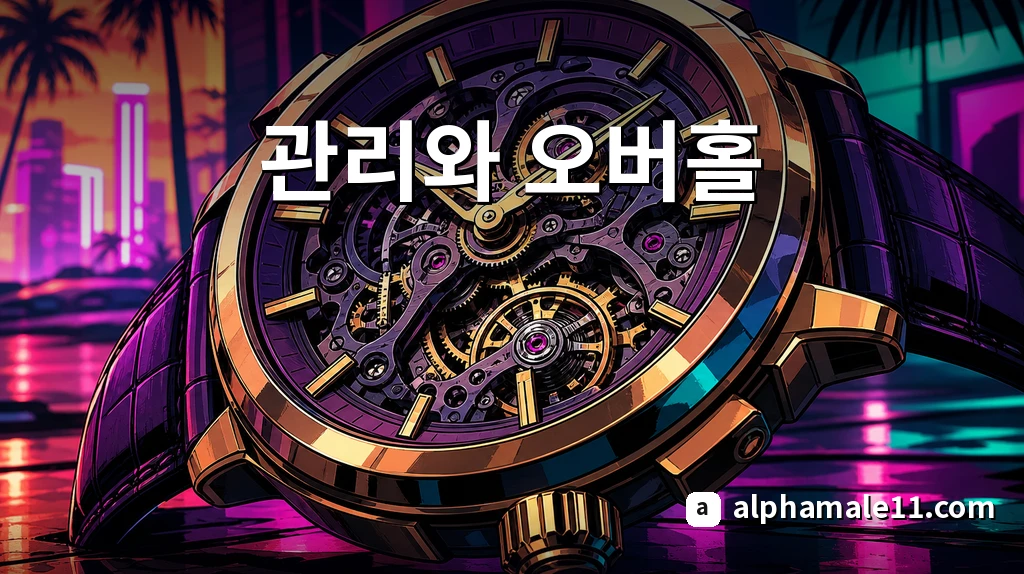 시계 관리와 오버홀