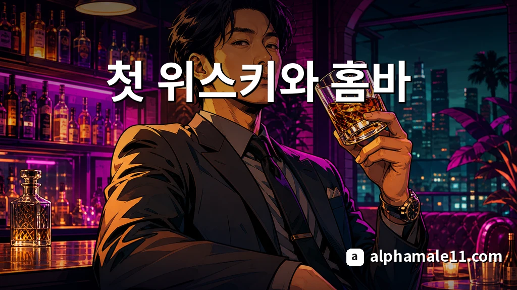 첫 위스키와 홈바