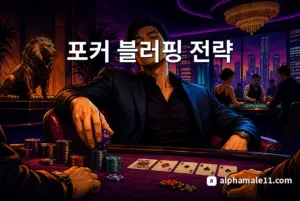 포커 블러핑 전략 타이밍과 테이블 읽기