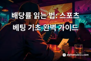 배당률 읽는 법: 스포츠 베팅 기초 완벽 가이드