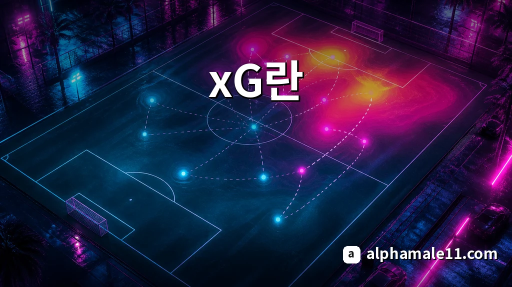 xG란 무엇인지 기본 개념