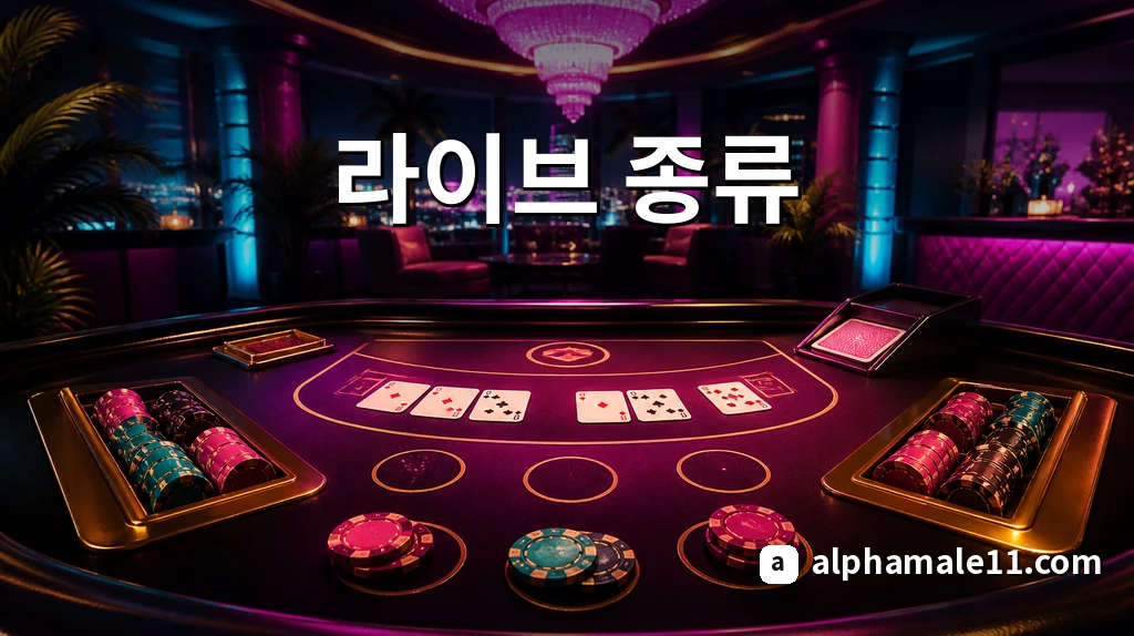 라이브 바카라 특징