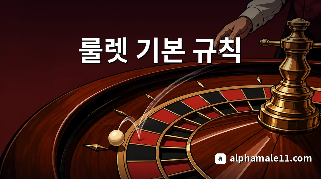 룰렛 기본 규칙