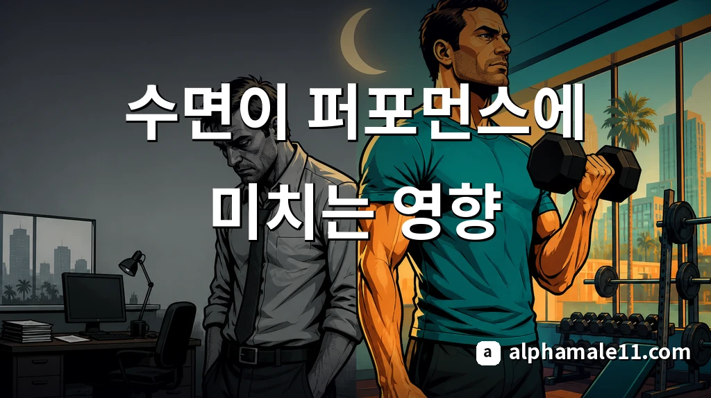 수면이 퍼포먼스에 미치는 영향