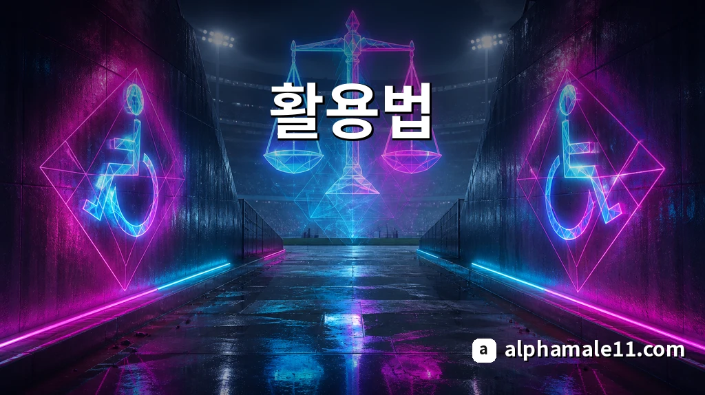 핸디캡 종류별 활용법 정리