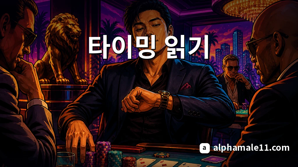 포커 블러핑 성공하는 타이밍