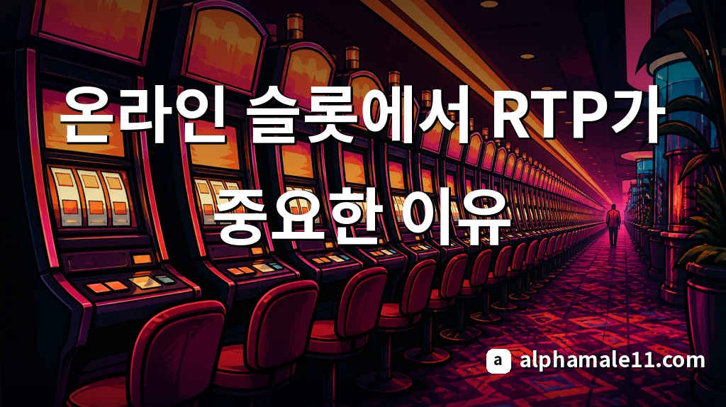 온라인 슬롯에서 RTP가 중요한 이유