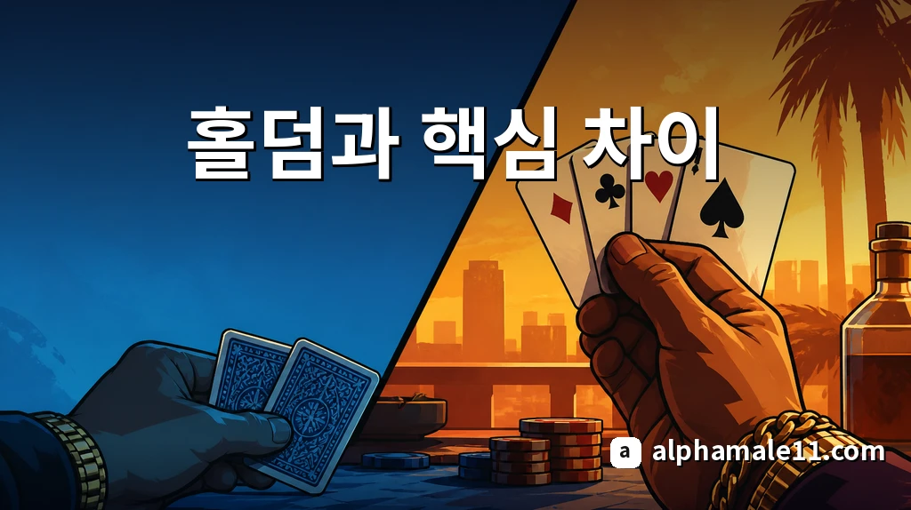 오마하 포커 홀덤과 핵심 차이