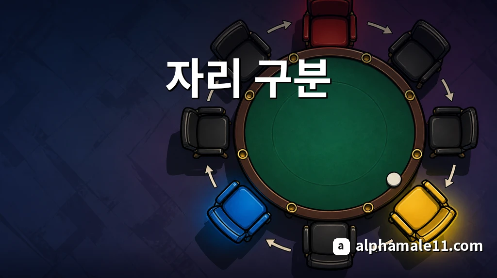 홀덤 포지션 자리 구분