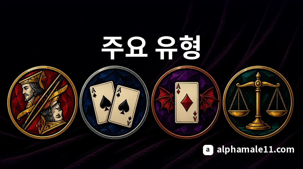 바카라 사이드벳 주요 유형