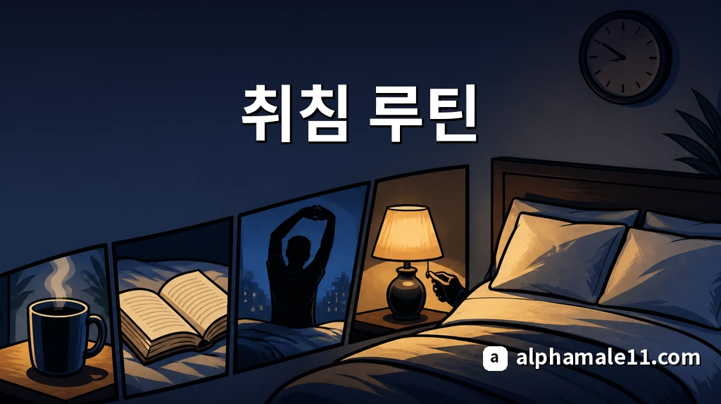 수면 최적화 취침 루틴