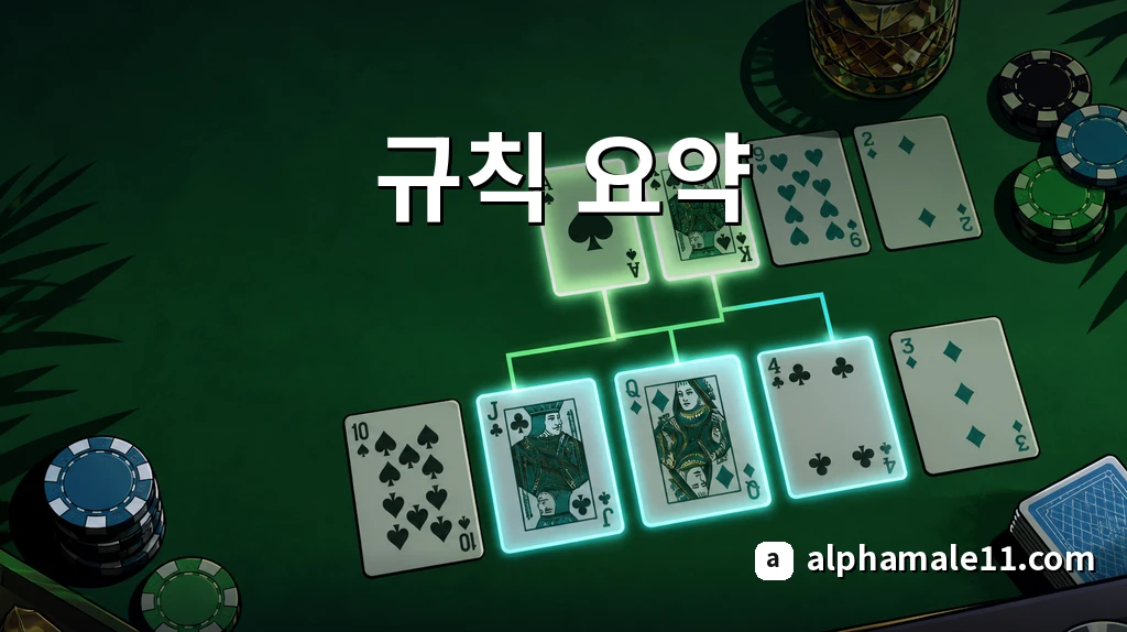 오마하 포커 규칙 요약