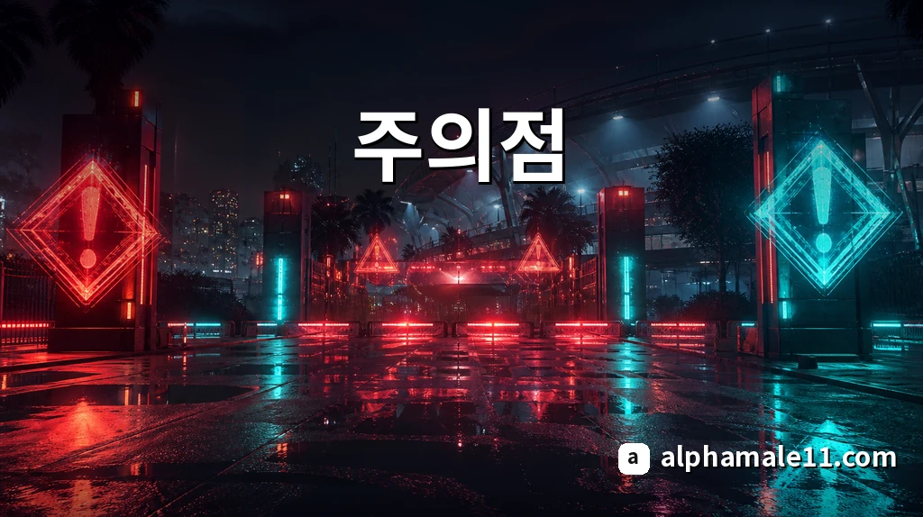 핸디캡 베팅 시 주의점