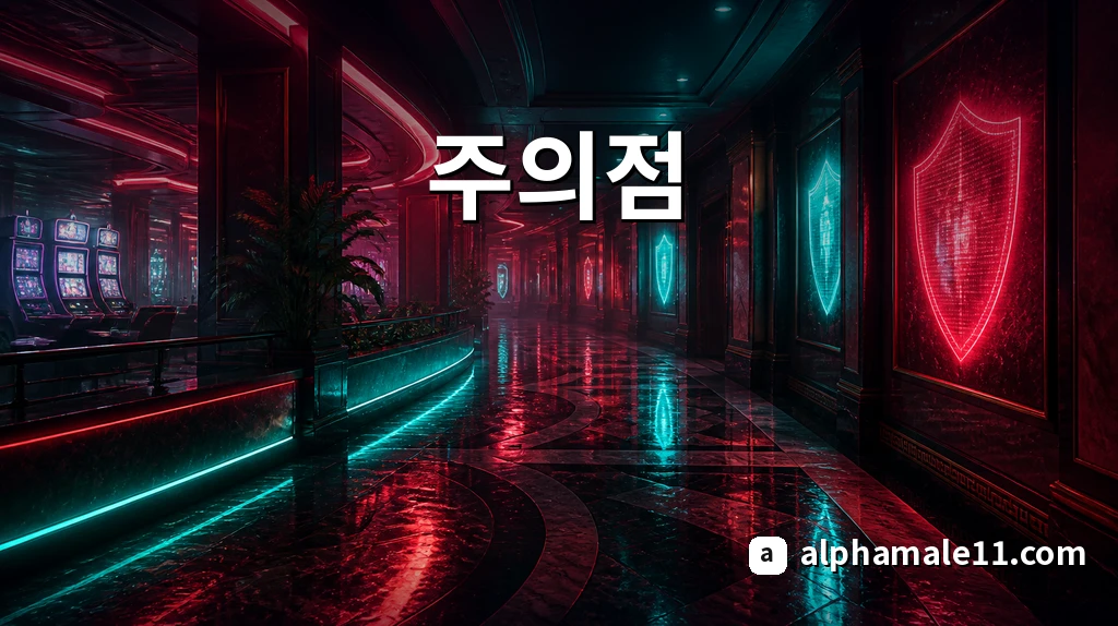 카지노 보너스 이용 시 주의점