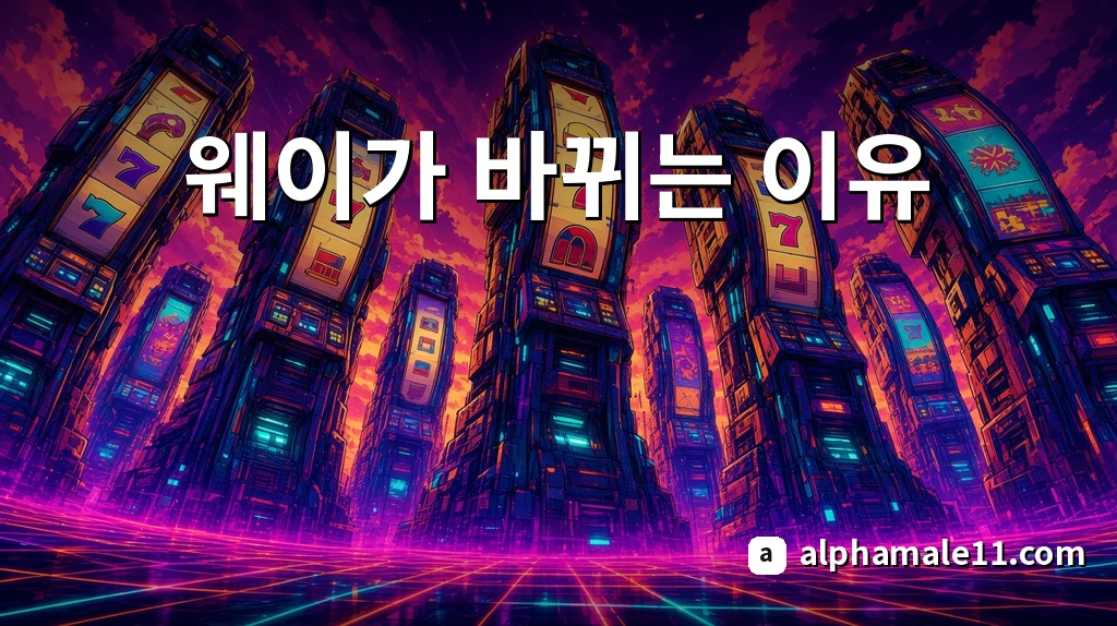 웨이가 바뀌는 이유