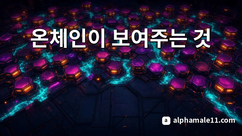 온체인이 보여주는 것