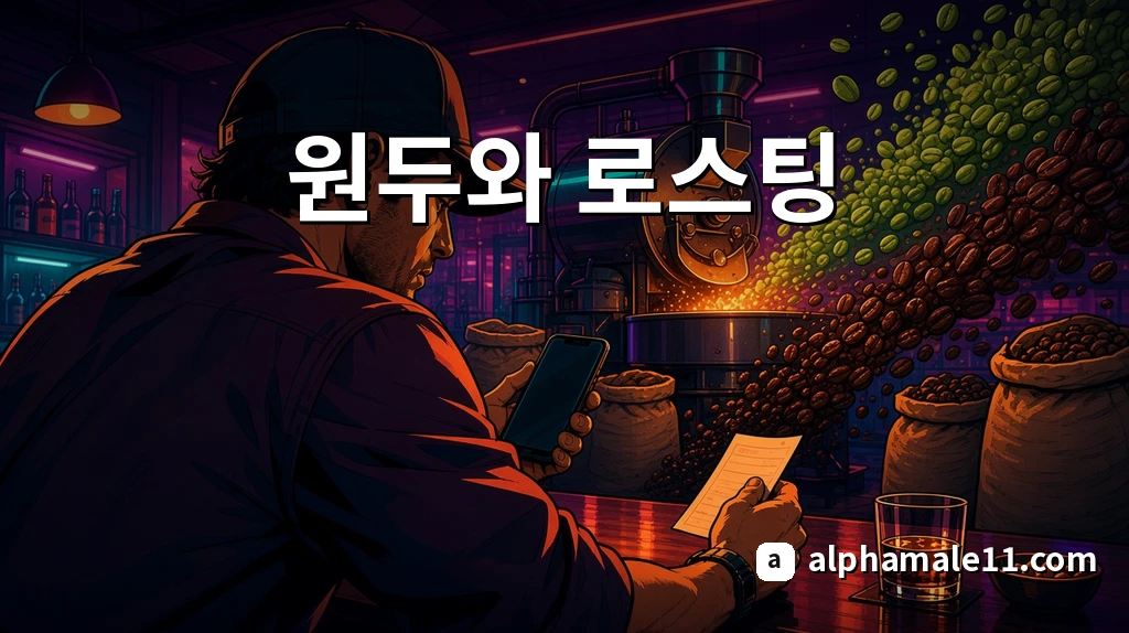 원두와 로스팅
