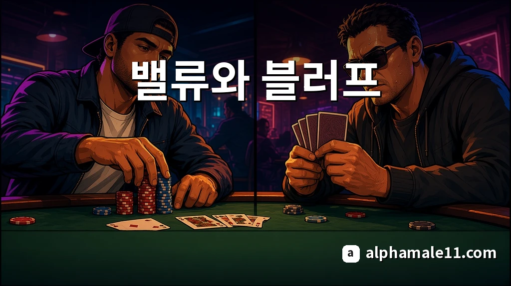 밸류와 블러프