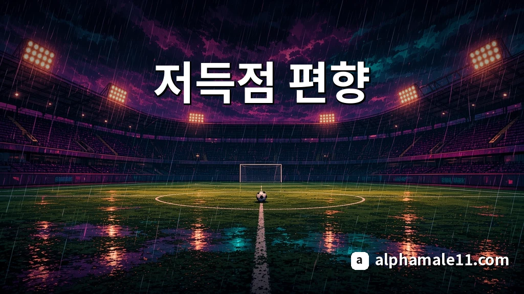 저득점 편향