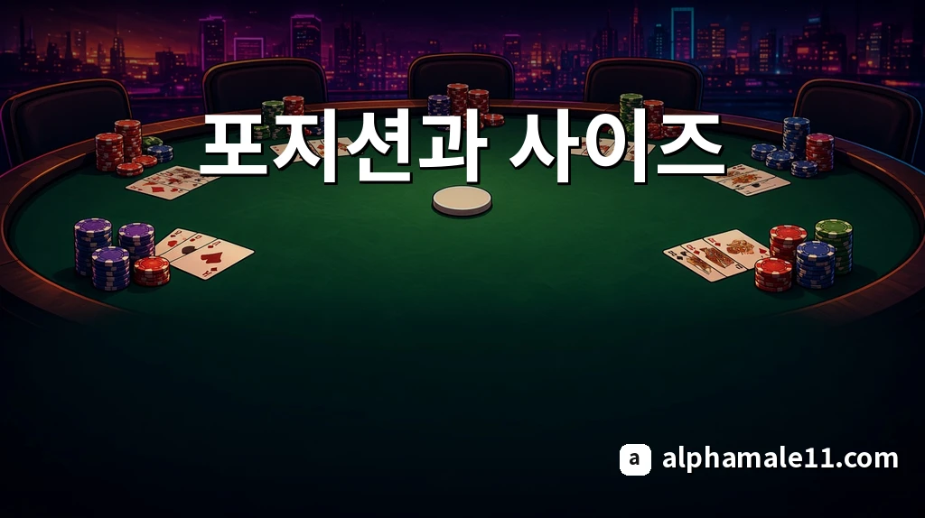 포지션과 사이즈