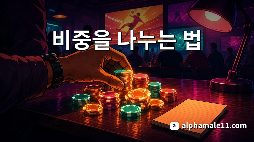 비중을 나누는 법