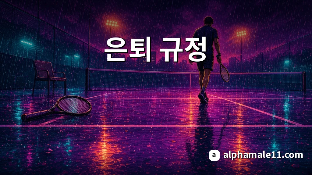 은퇴 규정